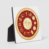 Wereld van geloof fotoplaat (Voorkant)