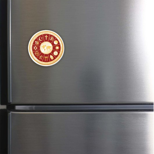 Wereld van geloof magneet