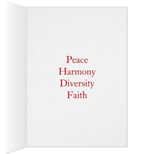 Wereld van Geloof Wenskaart 5" x 7" (Binnen (Rechts))