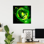 Wereld van Groen Poster (Thuiskantoor)