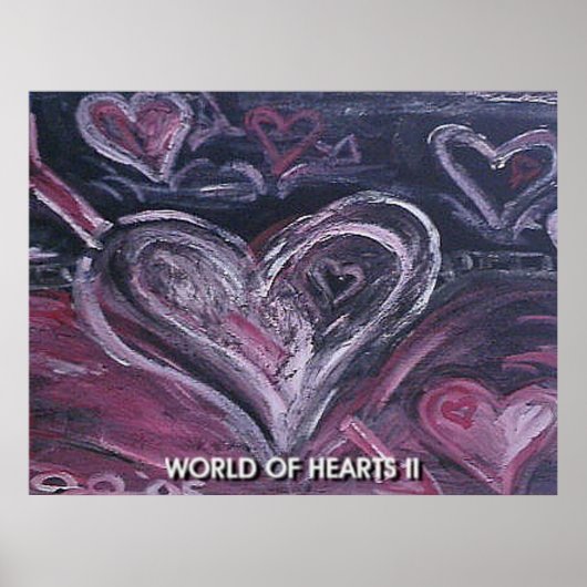WERELD VAN HARTEN II POSTER (Voorkant)
