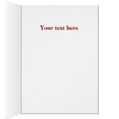 Wereld van het geloof aanpassen Wenskaart (Binnen (Rechts))