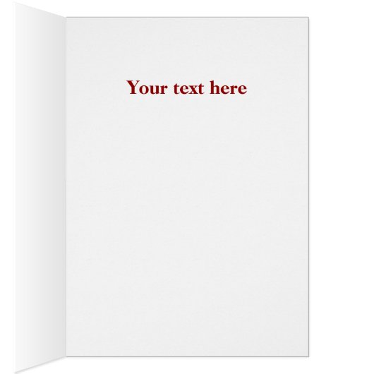 Wereld van het geloof aanpassen Wenskaart (Binnen (Rechts))