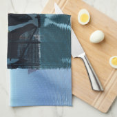 Wereld van IJslandse paarden Theedoek (Quarter Fold)