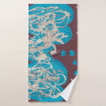 Wereld van liefde badhanddoek
