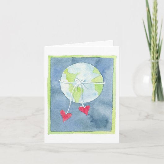 Wereld van Liefde - Notitiekaart (Voorkant)