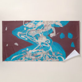 Wereld van liefde strandhanddoek strandlaken