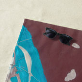 Wereld van Love Beach Towel Strandlaken (In situ)