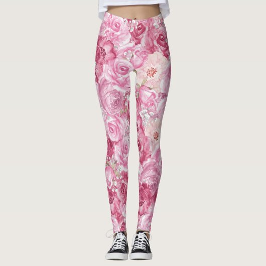 wereld van Rozen Leggings (Voorkant)