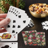 wereld van Rozen Pokerkaarten (Insitu)