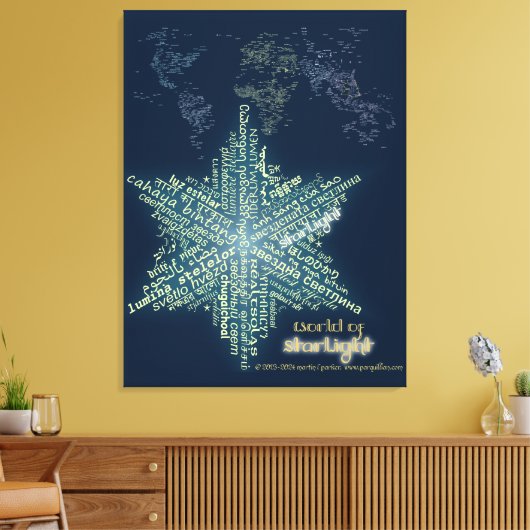 Wereld van Starlight Canvas (Insitu (Woonkamer))
