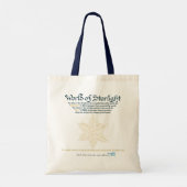Wereld van Starlight Canvas tas (Achterkant)