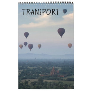 wereld van vervoer kalender