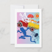 Wereld van wonderen bedankkaart (Voorkant)