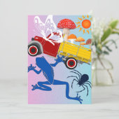 Wereld van wonderen kaart (Staand voorkant)