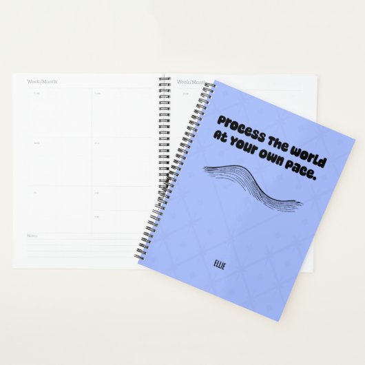 Wereld verwerken in eigen tempo Neurodivergente ka Planner (Display)