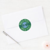 Wereld Vrede begint met innerlijke Vrede Sticker B (Envelop)