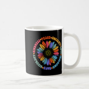 Wereld Vrede Supporter Zonnebloem Bloemen Outfit K Koffiemok