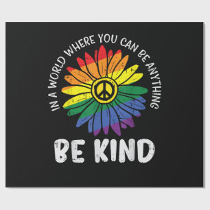 Wereld Vriendelijke Regenboog Cadeaupapier
