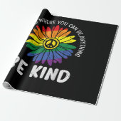 Wereld Vriendelijke Regenboog Cadeaupapier (Uitgerold)