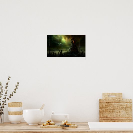 Wereld: Waar angst heerst Poster (Keuken)