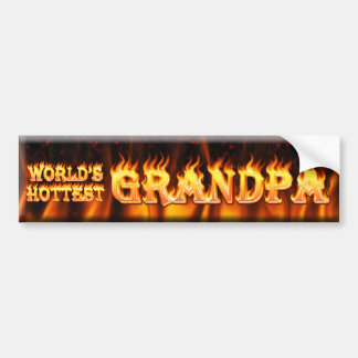 wereld warmste opa bumpersticker