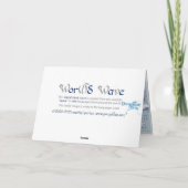 Wereld Wave Kaart (Achterkant)