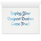 Wereld woord blauwe vinvis Kaart (Binnen Horizontaal (Onder))