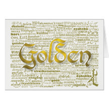 Wereld Woord Gouden Jubileum Kaart