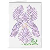 Wereld woord iris Kaart (Voorkant)