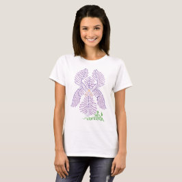 Wereld woord iris T-shirt