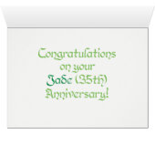 Wereld Woord Jade Jubileum Kaart (Binnen Horizontaal (Onder))