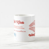 Wereld woord kus Mok (Center)