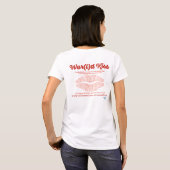 Wereld woord kus T-shirt (Achterkant volledig)