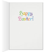 Wereld woord paaseieren Kaart (Binnen (Rechts))