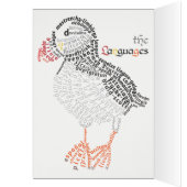 Wereld woord papegaaiduiker Kaart (Binnen (Links))