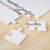 Wereld woord puffin puzzel (Zijkant)
