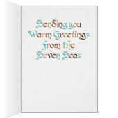 Wereld woord Zee schildpad Kaart (Binnen (Rechts))