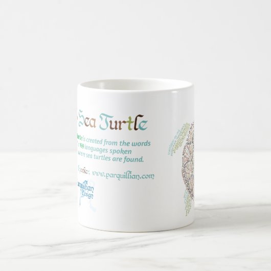 Wereld woord Zee schildpad Mok (Center)
