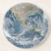 Wereld Zandsteen Onderzetter (Voorkant)