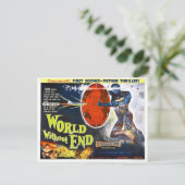 Wereld zonder Eind klassiek SF poster briefkaart (Staand voorkant)