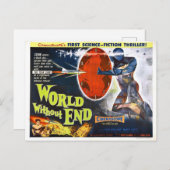 Wereld zonder Eind klassiek SF poster briefkaart (Voorkant / Achterkant)