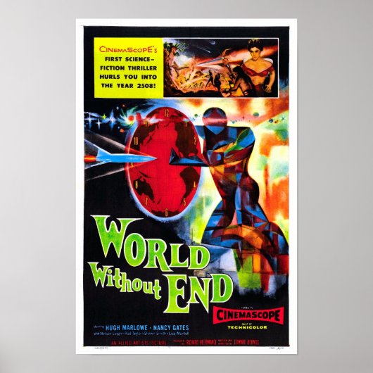Wereld zonder einde  film Poster (Voorkant)