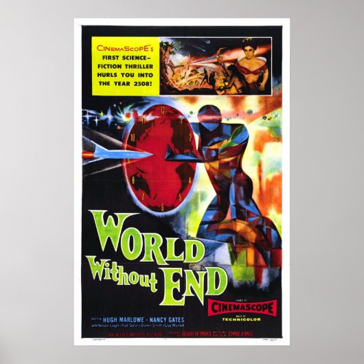 Wereld zonder einde poster (Voorkant)