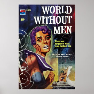 Wereld zonder Mannen Poster