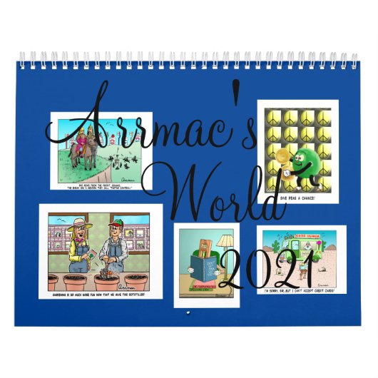 Wereldagenda 2021 van Arrmac Kalender (Hoes)