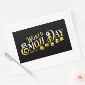 Wereldaidsdag Rechthoekige Sticker (Envelop)