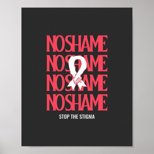 Wereldaidsdag Stop De Stigma Poster (Voorkant)