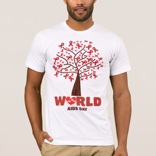 Wereldaidsdag T-shirt (Voorkant)