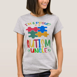Wereldautisme bewustmakingsmaand Ik ben een trots  T-shirt